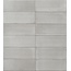 Marazzi Rice M96K Grigio Strutt Pleat 3D Lux Керамогранит 7,5x20 см, Италия, ничего - фото 2