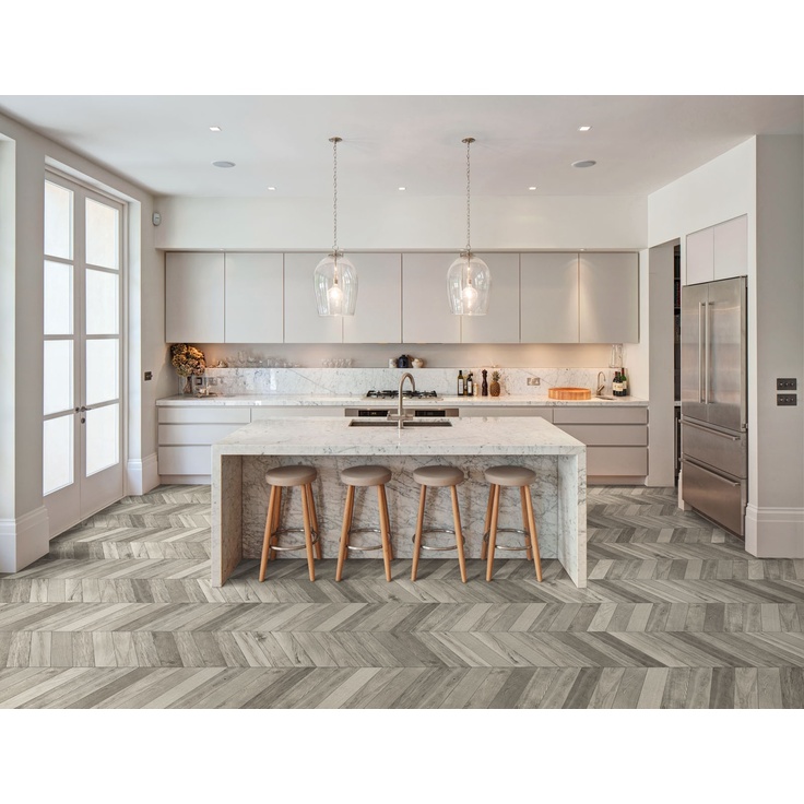 M0MM Treverksoul Brown Chevron 11x54 керамогранит от Marazzi