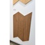 Marazzi Vivo MP3R Castano Chevron Rett Керамогранит 11x54 см, Италия, под дерево - фото 2