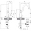 Margaroli Classica RU1001AA01GD золото Смеситель 20,7x10,7x27 см, для раковины, Италия - фото 2