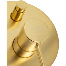 Mariani Kali B22173NS Встраиваемый для душа и ванны Золото матовое Смеситель для ванны с душем - фото 1 - 3 Mariani Kali B22173NS Встраиваемый для душа и ванны Золото матовое Смеситель для ванны с душем - фото 1 - фото 3