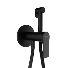 Mariani Kali B14185KLW Чёрный матовый Смеситель с гигиеническим душем для встраиваемых систем - фото 1 Mariani Kali B14185KLW Чёрный матовый Смеситель с гигиеническим душем для встраиваемых систем - фото 1 - фото 1