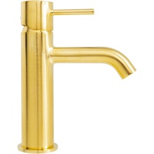 Mariani Next A22380NS12 Для раковины Золото брашированное Смеситель для раковины - фото 1 - фото 4