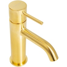 Mariani Next A22380NS12 Для раковины Золото брашированное Смеситель для раковины - фото 1 - 3 Mariani Next A22380NS12 Для раковины Золото брашированное Смеситель для раковины - фото 1 - фото 3