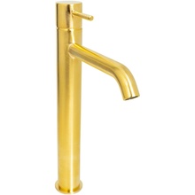 Mariani Next A22398NS12 Для раковины Золото брашированное Смеситель для раковины - фото 1 Mariani Next A22398NS12 Для раковины Золото брашированное Смеситель для раковины - фото 1 - фото 1