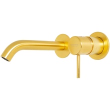 Mariani Next B22565NSP Для раковины Золото брашированное Смеситель для раковины - фото 1 Mariani Next B22565NSP Для раковины Золото брашированное Смеситель для раковины - фото 1 - фото 1