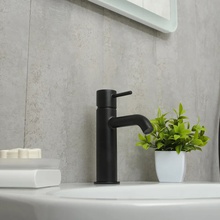 Mariani Next A14380NS12 Для раковины Чёрный матовый Смеситель для раковины - фото 1 - фото 4