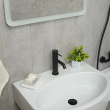 Mariani Next A14380NS12 Для раковины Чёрный матовый Смеситель для раковины - фото 1 - 2 Mariani Next A14380NS12 Для раковины Чёрный матовый Смеситель для раковины - фото 1 - фото 2