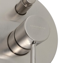 Mariani Next B16173NS Встраиваемый для ванны с душем Нержавеющая сталь Смеситель для ванны - фото 1 - фото 3