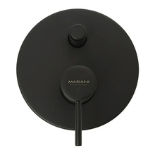 Mariani Next B14173NS Встраиваемый для душа и ванны Чёрный матовый Смеситель для ванны с душем - фото 1 Mariani Next B14173NS Встраиваемый для душа и ванны Чёрный матовый Смеситель для ванны с душем - фото 1 - фото 1