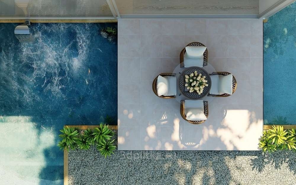 Marjan Tile Heavy Duty 60x60 см, керамогранит, Иран, под бетон  - фото интерьера 1