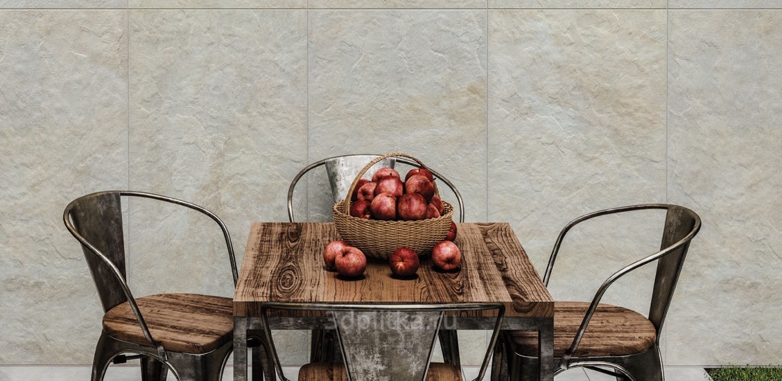 Marjan Tile Kathmandu 60x120 см, керамогранит, Иран, под камень  - фото интерьера 1