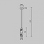 Maytoni Accessories For Tracks Flarity TRA158C-D1-B Комплектующее для светильников 4,5x2,9x40,6 см, Германия - фото 6