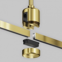 Maytoni Accessories For Tracks Flarity TRA158C-IPC1-BS Комплектующее для светильников 4,5x4x34,6 см, Германия - фото 1 - фото 4