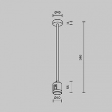 Maytoni Accessories For Tracks Flarity TRA158C-IPC1-PT Комплектующее для светильников 4,5x4x34,6 см, Германия - фото 1 - фото 4
