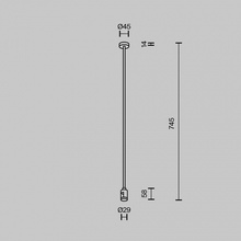 Maytoni Accessories For Tracks Flarity TRA159C-B1-PT Комплектующее для светильников 4,5x2,9x74,5 см, Германия - фото 1 - фото 4