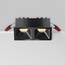 Maytoni Alfa LED DL043-02-10W3K-SQ-B-1 Встраиваемый светильник 12,6x6,5 см, Германия - фото 8