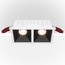 Maytoni Alfa DL043-02-10W4K-D-SQ-WB Встраиваемый светильник 12,6x6,5 см, Германия - фото 4