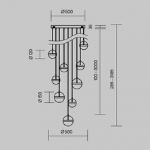 Maytoni Area MOD295PL-L120BBS3K Потолочный светильник Германия - фото 1 - фото 4