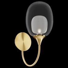 Maytoni Aura MOD016WL-01BS Бра 19x43,1 см, Германия - фото 1 - фото 2