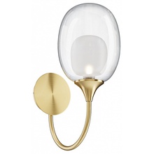 Maytoni Aura MOD016WL-01BS Бра 19x43,1 см, Германия - фото 1 - фото 1