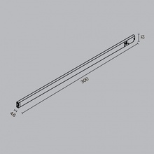 Maytoni BASIS TR190-1-5W3K-B Встраиваемый светильник 30x0,5 см, Германия - фото 1 - фото 4