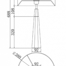 Maytoni Bianco Z030TL-01BS2 Настольная лампа декоративная Германия - фото 1 - фото 4