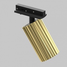 Maytoni Calipso TR218-1-GU10-BS Трековый светильник 10x8,2x13,2 см, Германия - фото 1 - фото 2