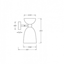 Maytoni Cloches MOD113WL-01W Бра 13,5x16,5 см, Германия - фото 1 - 3 Maytoni Cloches MOD113WL-01W Бра 13,5x16,5 см, Германия - фото 1 - фото 3