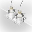 Maytoni Dot DL029-2-02W Встраиваемый светильник 17,3x9 см, Германия - фото 5