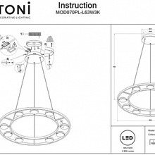 Maytoni Fad MOD070PL-L63W3K Светильник Германия - фото 1 - фото 4