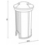 Maytoni Flash O044DL-L1S3K Уличный светильник Германия - фото 5