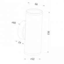 Maytoni Focus S C068WL-02MG Бра 6x15 см, Германия - фото 1 - фото 3