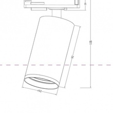 Maytoni Focus S TR020-1-GU10-W Трековый светильник Германия - фото 1 - фото 4