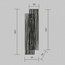 Maytoni Фростум MOD439WL-L10BSK Светильник 18,1x60 см, Германия - фото 4
