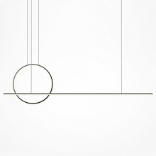 Maytoni Halo MOD247PL-L49BK Потолочный светильник 143x11,7x64 см, Германия - фото 1 - фото 1