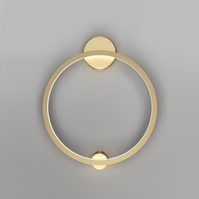 Maytoni Halo MOD005WL-L24BSK Настенный светильник 40x49 см, Германия - фото 1 - фото 2