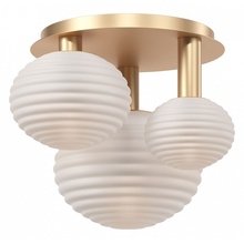 Maytoni Halo MOD268CL-03G Люстра потолочная 53,5x46x38,5 см, Германия - фото 1 - фото 1