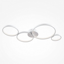 Maytoni Halo MOD448CL-L35WK Люстра потолочная 7x44x7 см, Германия - фото 1 - фото 2