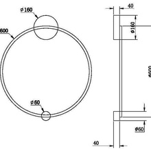 Maytoni Halo MOD005WL-L35BSK Настенный светильник 71x60 см, Германия - фото 1 - фото 4