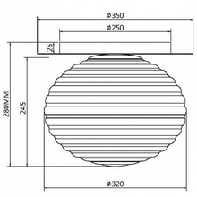 Maytoni Reels MOD268CL-01G Потолочный светильник Германия - фото 1 - фото 4