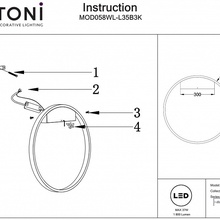 Maytoni Rim MOD058WL-L35B3K Настенный светильник Германия - фото 1 - фото 4