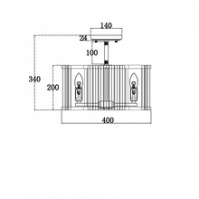 Maytoni Solar MOD087CL-04G Светильник Германия - фото 1 - фото 3