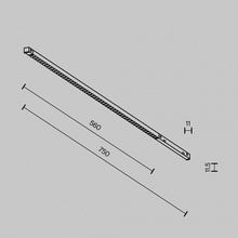 Maytoni Точки TR241-4-12WTW-DD2-B Светильник 47x1,1x1,1 см, Германия - фото 1 - фото 4