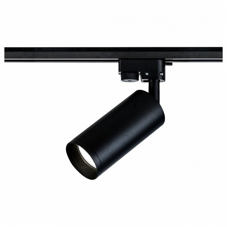 Maytoni Track TR004-1-GU10-B Трековый светильник 6,5x6x21 см, Германия - фото 1 Maytoni Track TR004-1-GU10-B Трековый светильник 6,5x6x21 см, Германия - фото 1