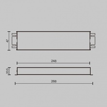 Maytoni Triac 734003 Комплектующее для светильников 26,8x4,7 см, Германия - фото 1 - фото 4