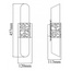 Maytoni Venera H260-02-N Бра 45,7x12x45,7 см, Германия - фото 2