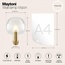 Maytoni Vision MOD411WL-01G Бра 18x21 см, Германия - фото 5