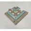 Metlaha Метлахская плитка 3218 Диана Микс 21 Угол 16,4x16,4x14,4 см, Россия, под мозаику - фото 1