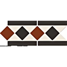 Metlah.Store Border М6321/6302/6102/7113-Л №1 на сетке, прямой элемент Бордюр 13x30,5 см, Россия - фото 1 - фото 1